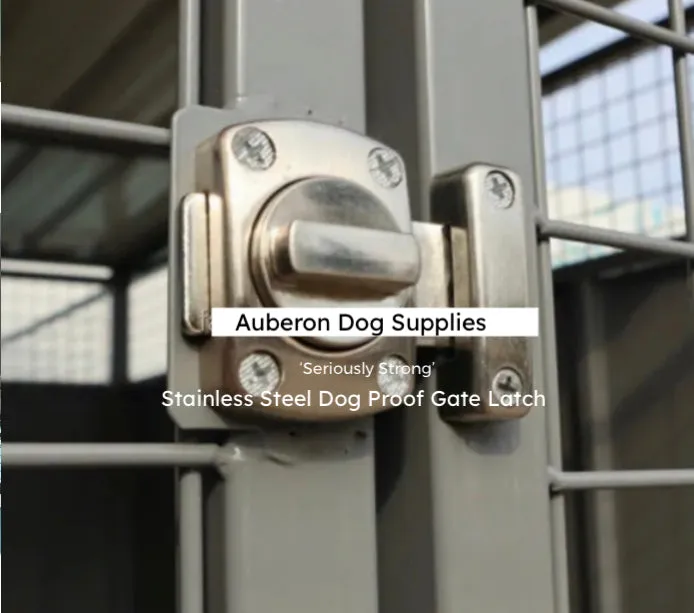 Dog Kennel Run 2.4x1.8m or 4.4x1.8m indestructible safe secure Yard Enclosure w/Roof ‘Seriously Strong’ ESL85 yrs