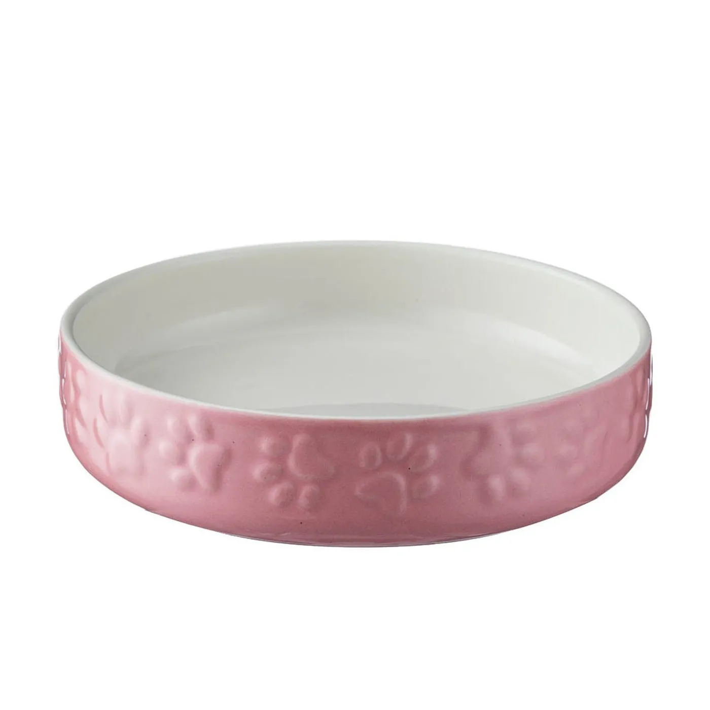 Embossed Paw Print Bowl