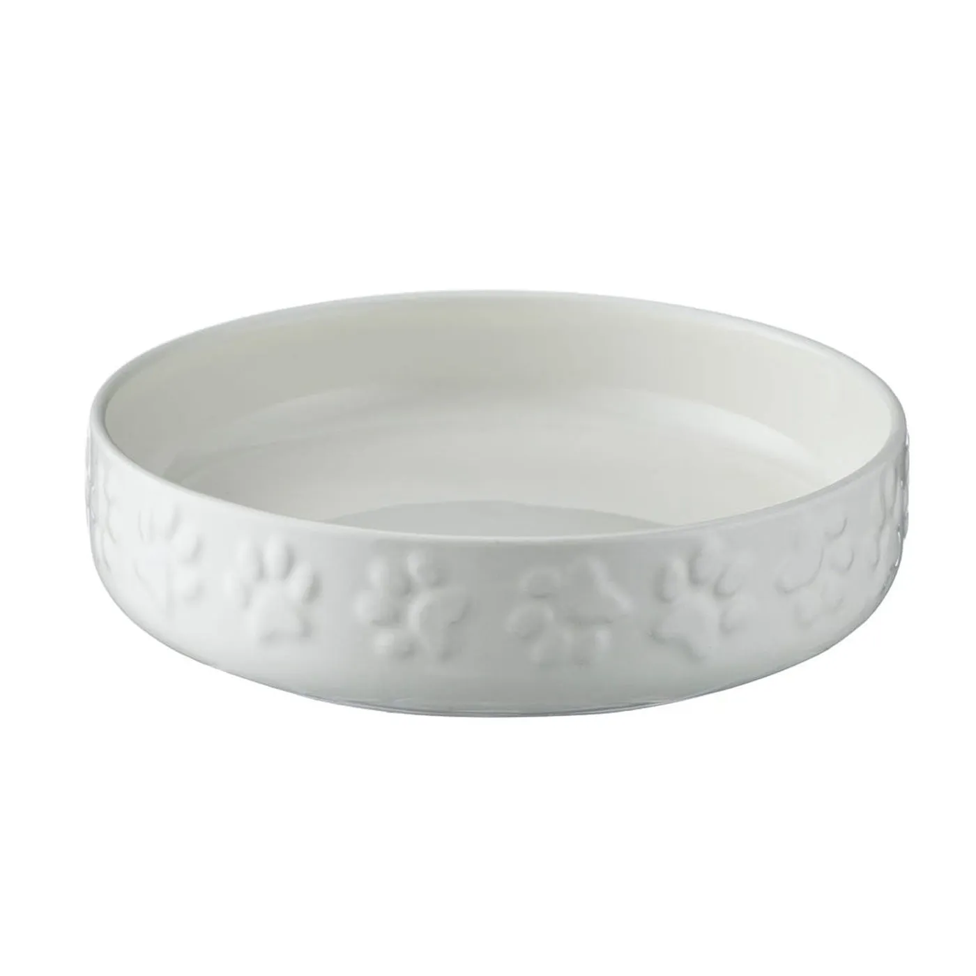 Embossed Paw Print Bowl