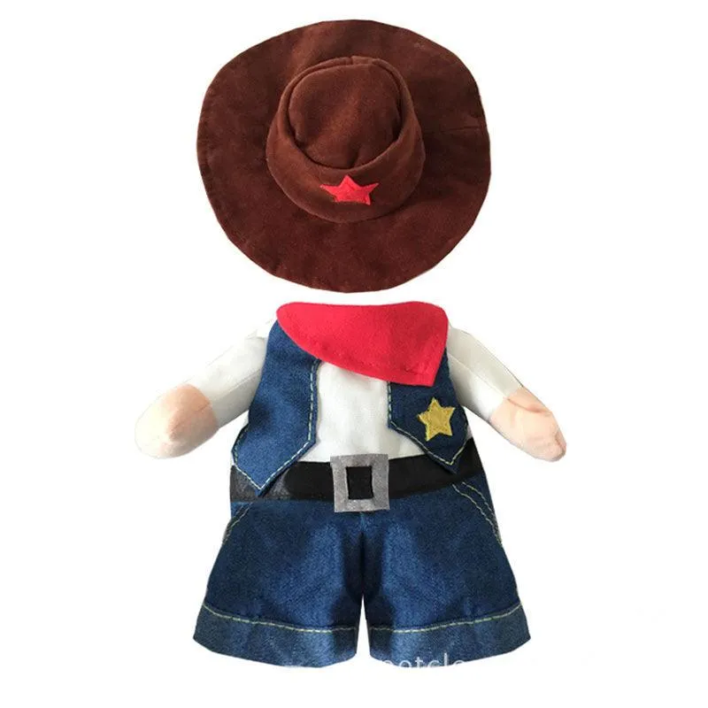 Funny Costume a Cowboy for Cat