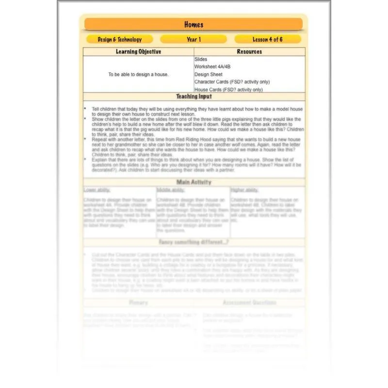 Homes DT Lessons
