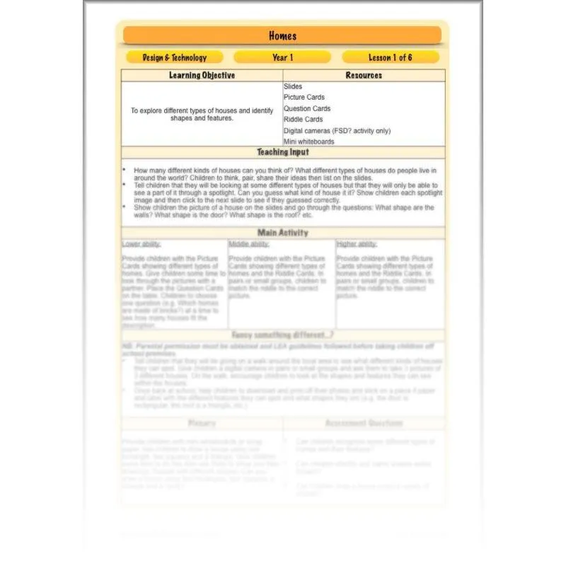 Homes DT Lessons