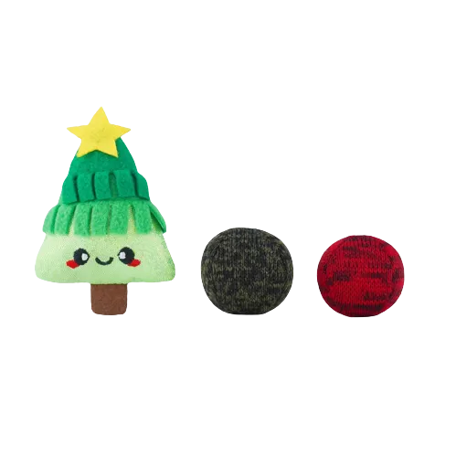 HugSmart Pet - Holiday Feline | Xmas Tree - Cat Toy