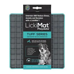 Innovative Pet Products Lickimat Tuff Playdate Slow Feeder Mat for Dogs