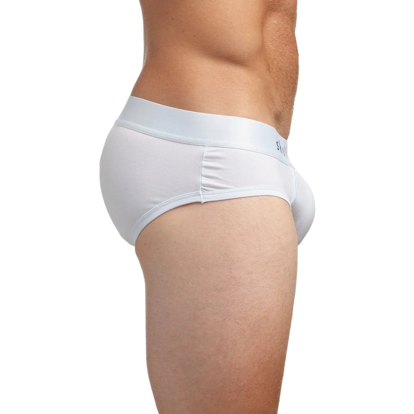 Just the Bones Brief Optic White