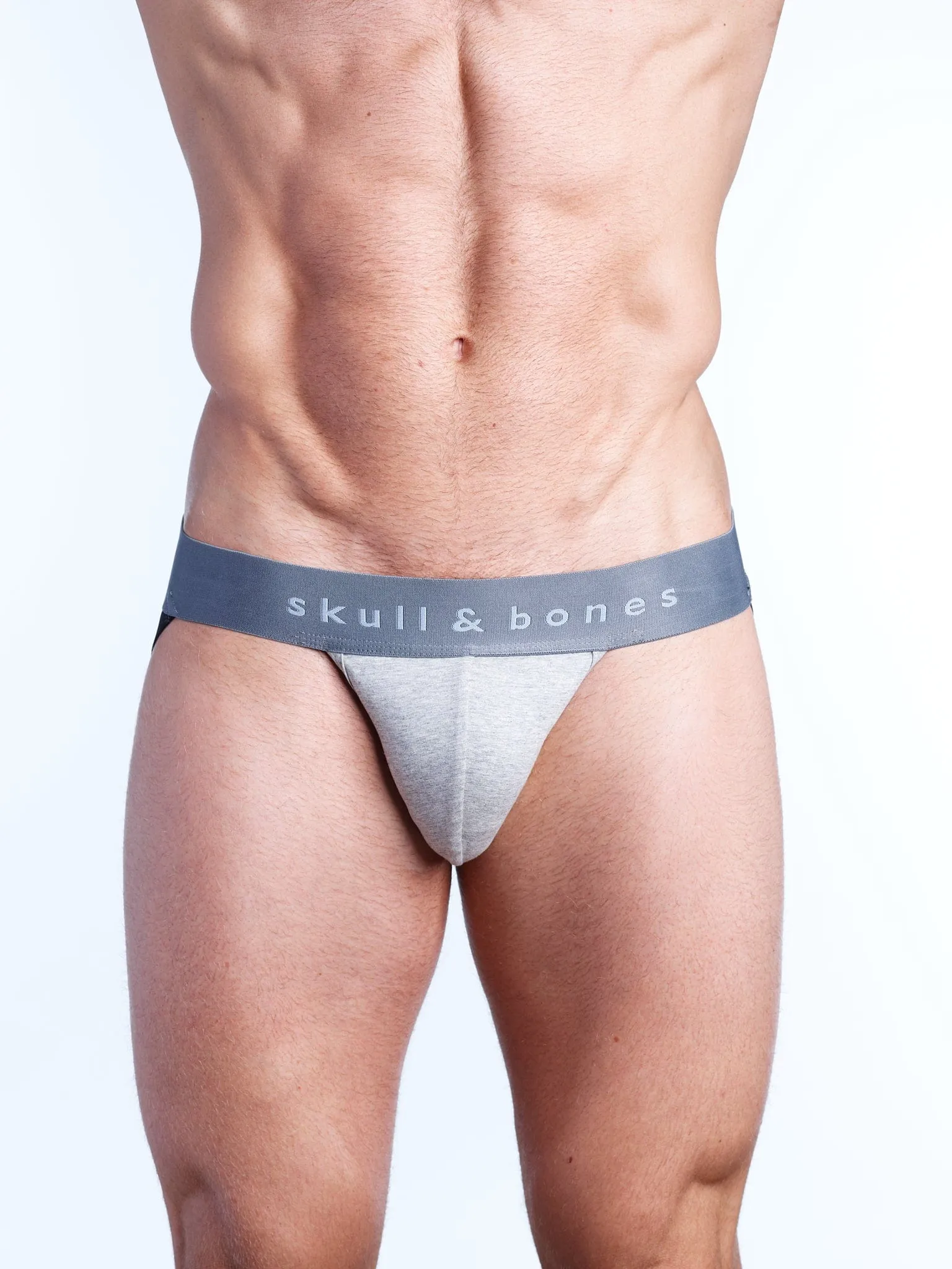 Just the Bones Jock Heather Grey