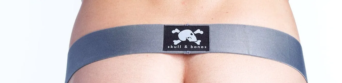 Just the Bones Jock Heather Grey