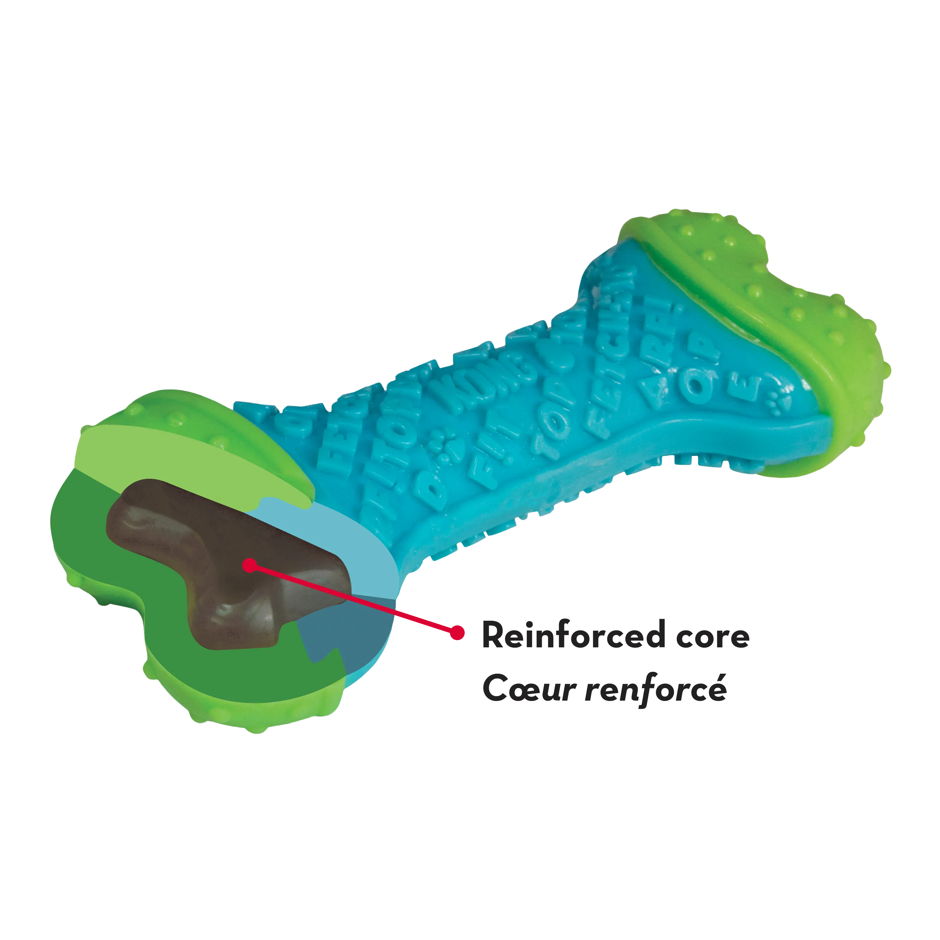 KONG Core Strength Bone Sm/Med 13x3x2cm