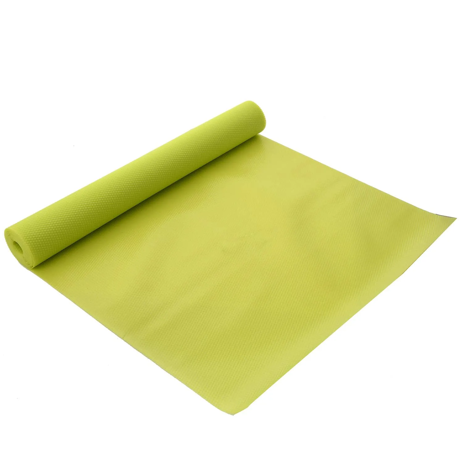 Kuber Industries 2 Pieces Multipurpose Diamond Textured Super Strong Anti-Slip Mat Liner,Size 45X500 Cm (5 Meter Roll, Green) - CTKTC045463