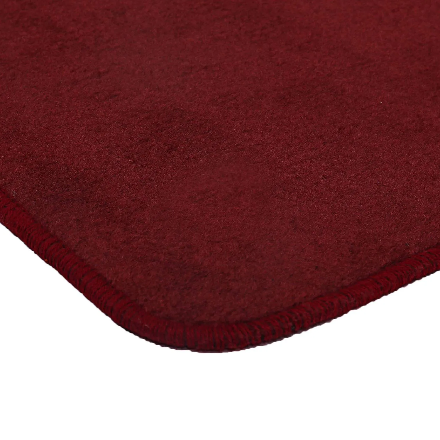 Kuber Industries Microfiber Anti Slip 2 Pieces Door Mat 22"x14", Maroon - CTKTC21910