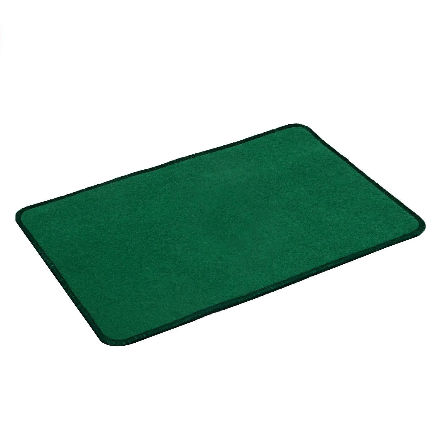 Kuber Industries Microfiber Anti Slip 3 Pieces Door Mat 22"x14", Green-CTKTC028338