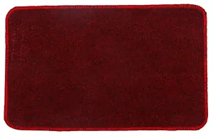 Kuber Industries Microfiber Anti Slip Door Mat 22"x14", Red-CTKTC28321