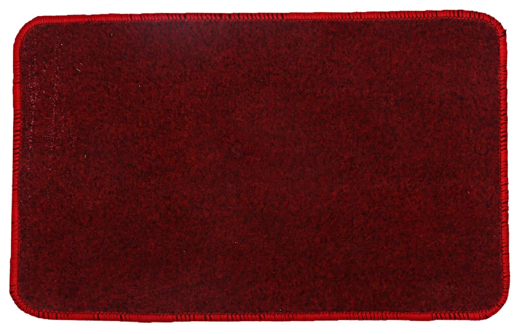 Kuber Industries Microfiber Anti Slip Door Mat 22"x14", Red-CTKTC28321