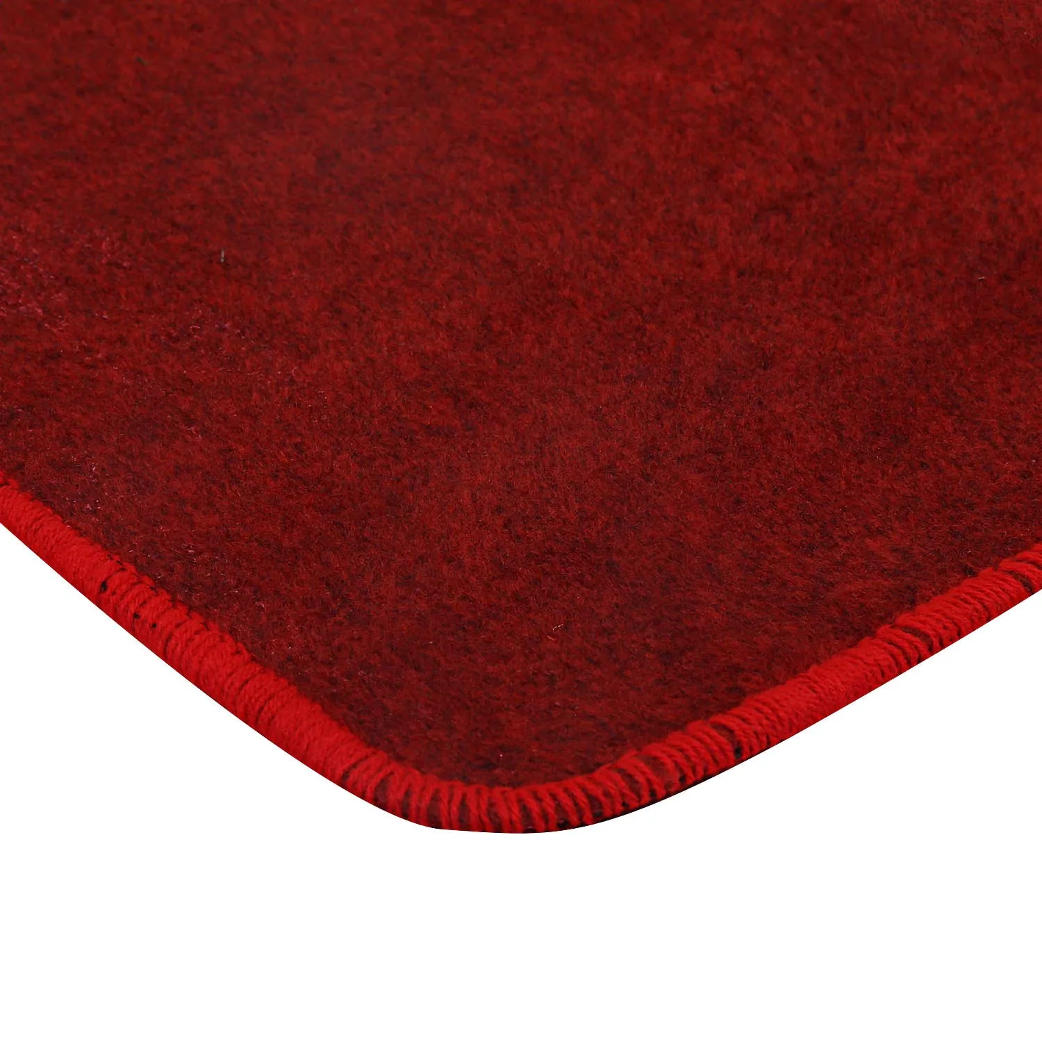 Kuber Industries Microfiber Anti Slip Door Mat 22"x14", Red-CTKTC28321