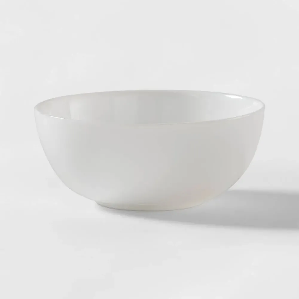 New - Glass 18pc Dinnerware Set White - Made By Design