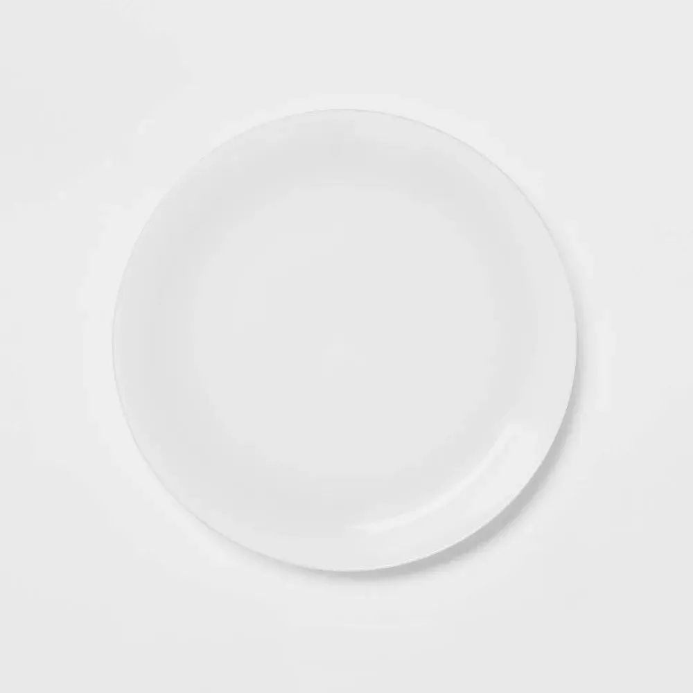 New - Glass 18pc Dinnerware Set White - Made By Design