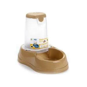 Pet feeding dish Beige (18,5 x 22 x 28,5 cm)