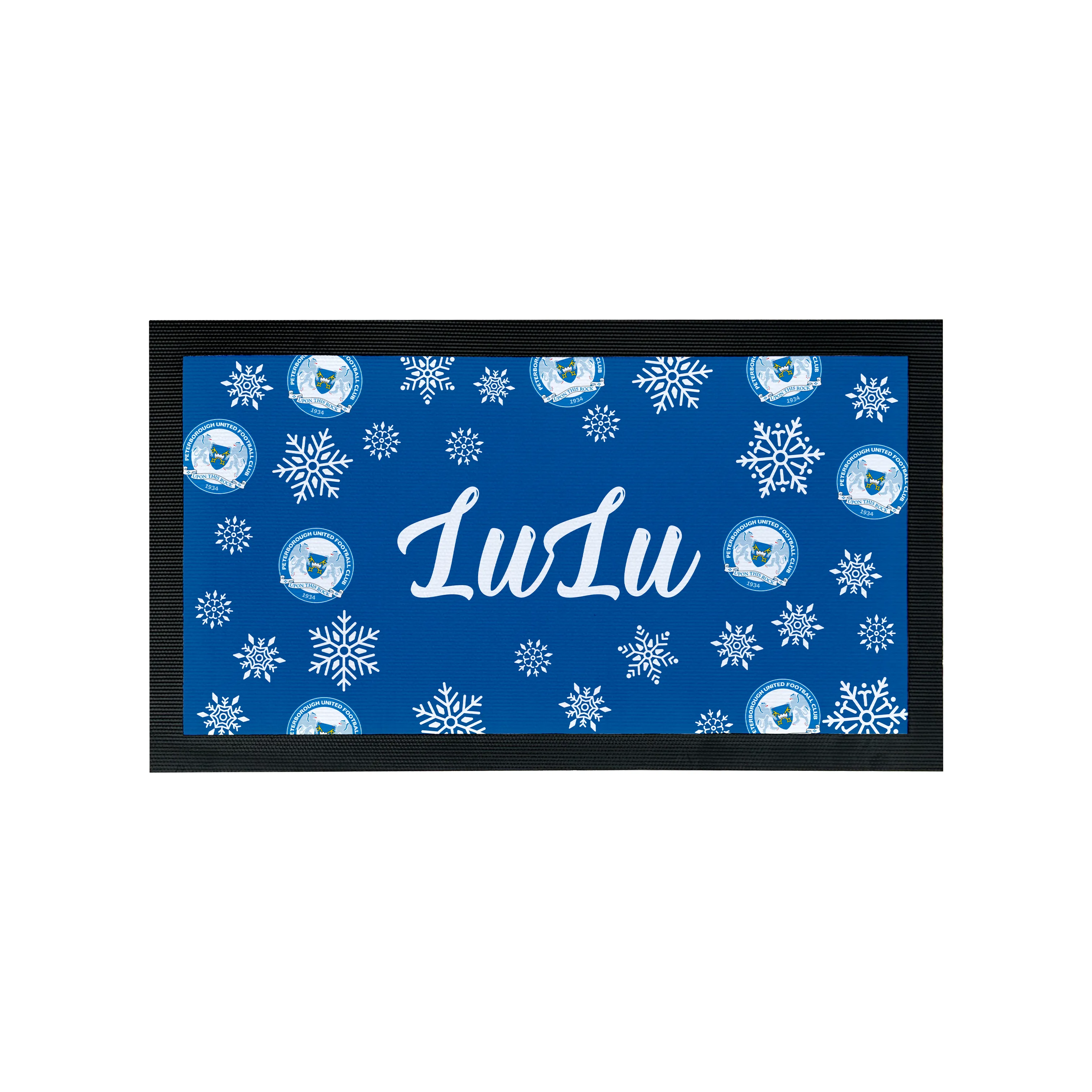 Peterborough United Christmas Pet Feeding Mat