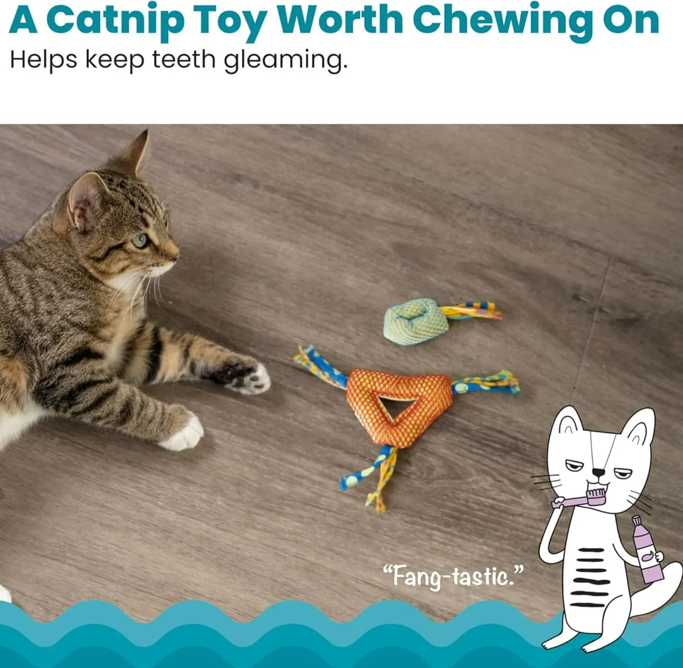 Petstages Dental Health Chew Cat Toy