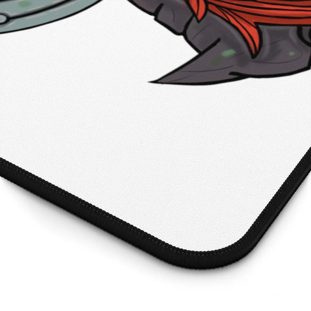 Red Black Dragon Desk Mat