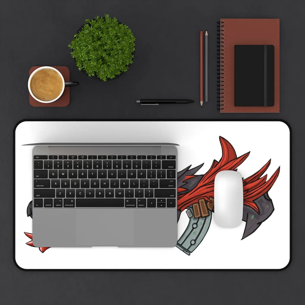 Red Black Dragon Desk Mat