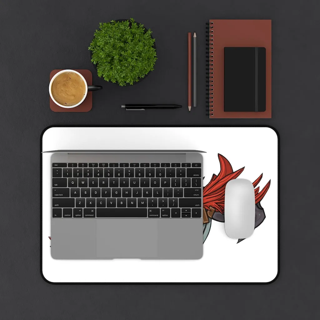 Red Black Dragon Desk Mat