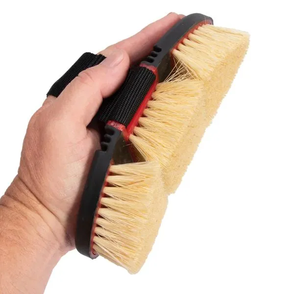 Soft Grip Flex Back Tampico Scrub Brush
