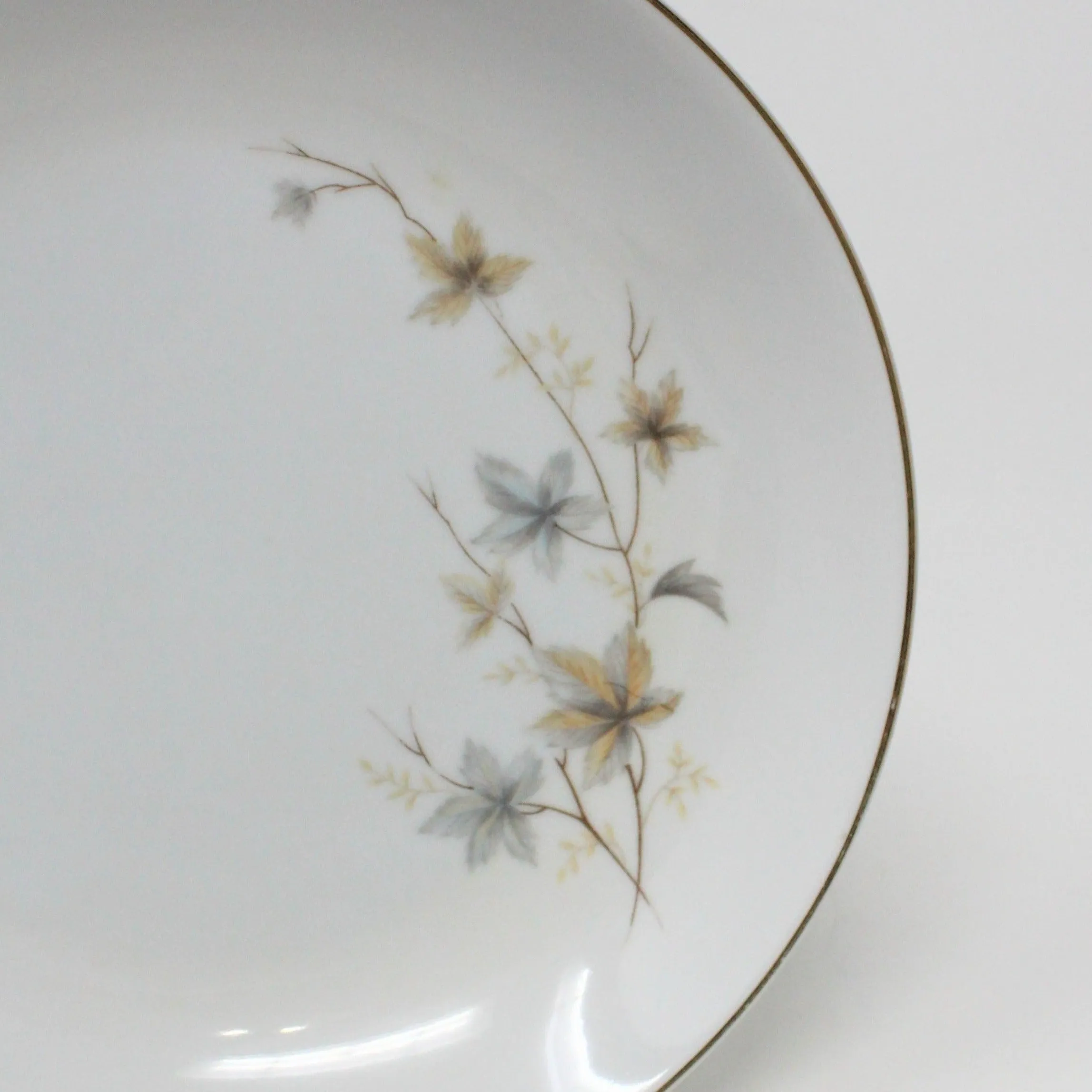 Soup / Salad Bowl, Arlen Fine China, Maple Leaf, Vintage Japan