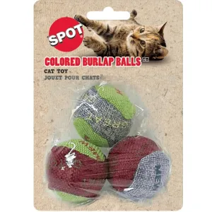 Spot Burlap Balls Catnip Cat Toy