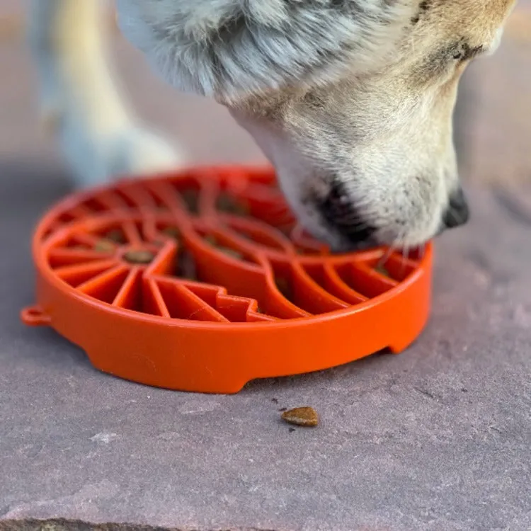 Sun and Moon Design eTray Enrichment Slow Feeder Tray for Dogs