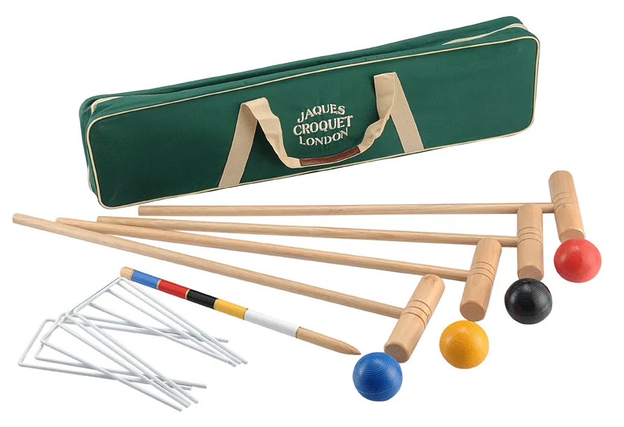 Tonbridge Beginner Croquet set in a Canvas Case