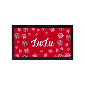 Walsall FC Xmas Pet Feeding Mat