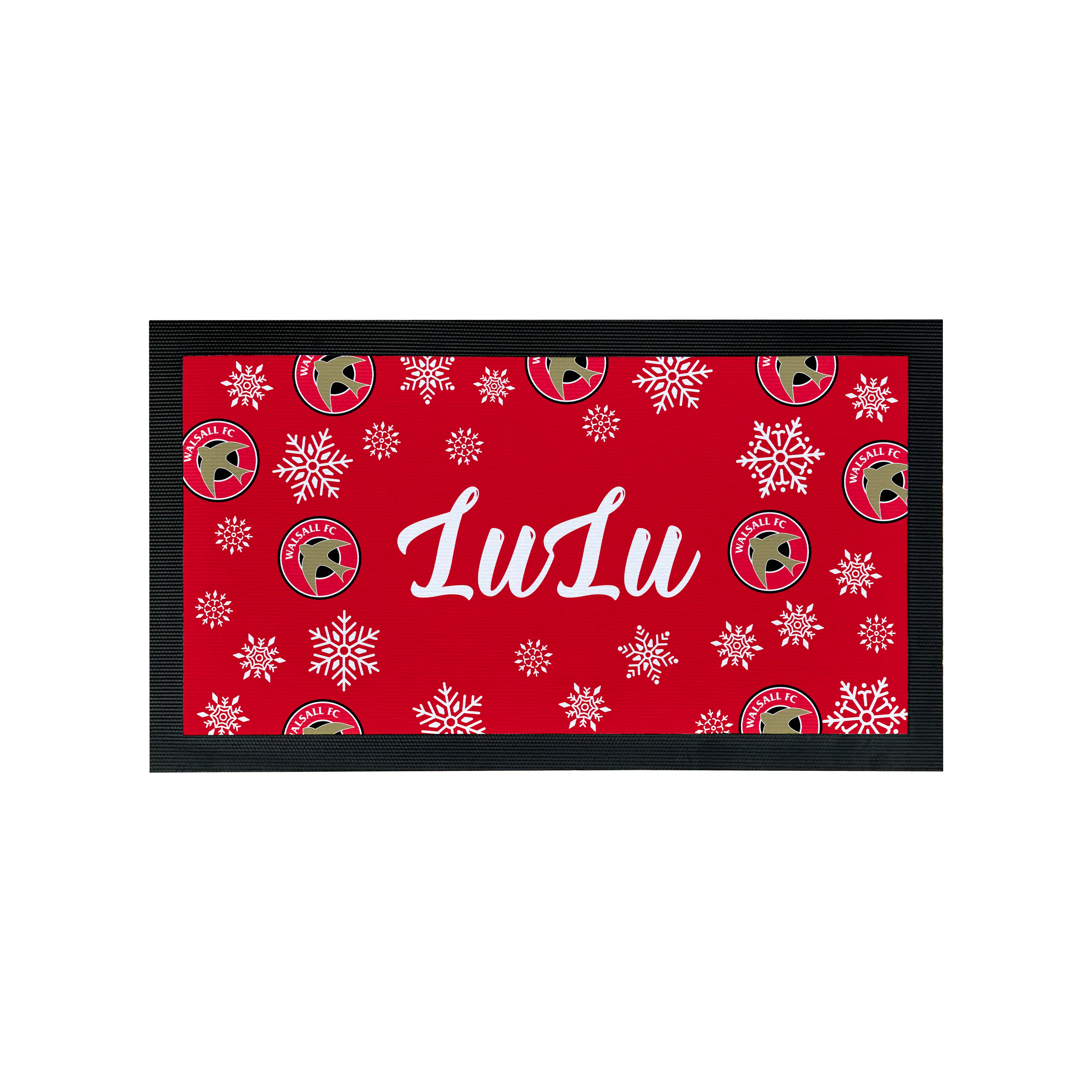Walsall FC Xmas Pet Feeding Mat