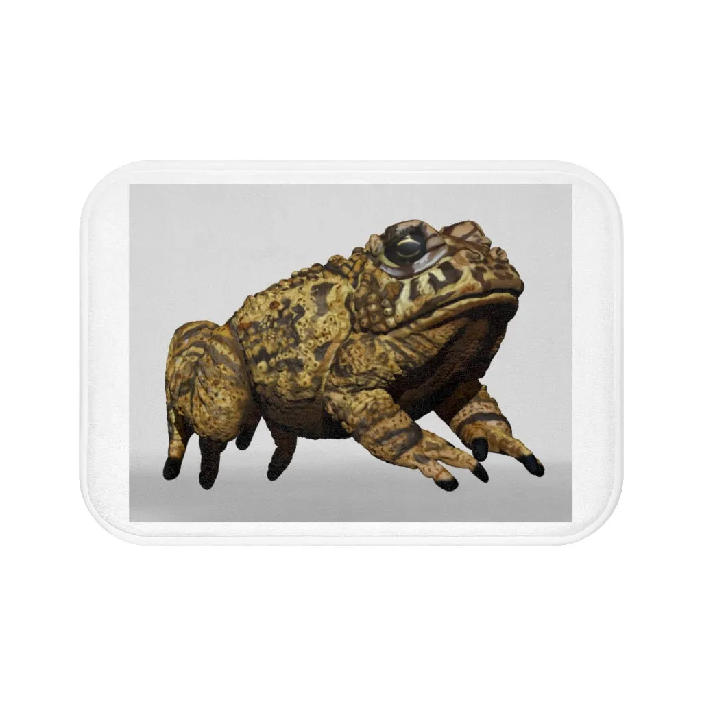 Yellow Toad Bath Mat